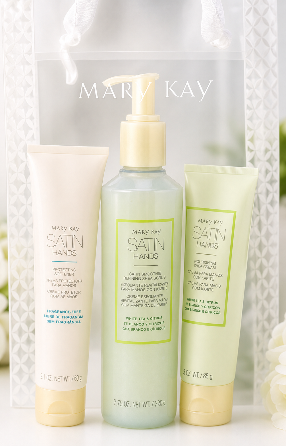 White Tea & Citrus Satin Hands® Pampering Set